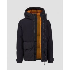 Kurtka męska Dolomite KARAKORUM2 BLACK. Czarne kurtki męskie Dolomite, m, bez wzorów, z puchu, sportowe, bez kaptura. Za 1,599.99 zł.