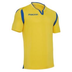 Koszulka Macron toli. Niebieskie t-shirty sportowe męskie Macron, m, z jersey, bez ramiączek, do piłki nożnej. Za 170.00 zł.