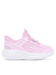 Skechers Sneakersy Bounder Pro - Step One 303690N/LTPK Różowy. Czerwone buty sportowe dziewczęce Skechers, bez wzorów, z materiału, bez zapięcia. Za 159.99 zł.