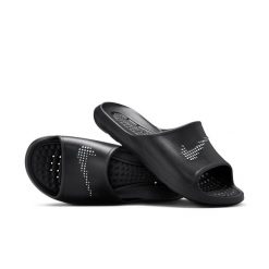 Japonki Nike Victori One, Mężczyźni. Czarne klapki i japonki męskie Nike, z materiału. Za 290.00 zł.