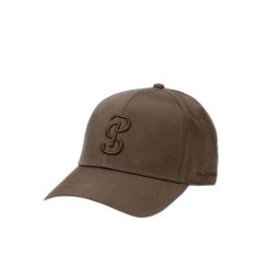 Czapka z daszkiem PS of Sweden Electra. Brązowe czapki męskie PS OF SWEDEN, bez wzorów, eleganckie. Za 199.50 zł.