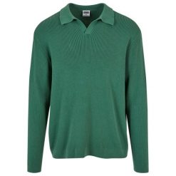 Oversizowy, prążkowany sweter z długim rękawem Urban Classics. Swetry męskie Urban Classics, m, bez wzorów, prążkowane, bez kołnierzyka. Za 267.50 zł.