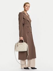 Guess Torebka Silia HWGP98 90060 Écru. Torebki klasyczne damskie Guess, z aplikacjami, ze skóry, bez dodatków. Za 439.99 zł.