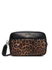JENNY Torebka C-JNY-M-022-08 Czarny. Czarne listonoszki damskie Jenny, bez wzorów, z materiału, bez dodatków. Za 129.99 zł.