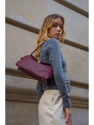 Victor & Hugo Paris Skórzana torebka "Yzel" w kolorze bordowym - 30 x 15 x 10 cm rozmiar: onesize. Czerwone torebki klasyczne damskie Victor & Hugo Paris, bez wzorów, z materiału, bez dodatków. Za 313.97 zł.