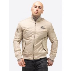 Kurtka Lonsdale Tern Hill. Brązowe kurtki męskie Lonsdale, m, bez wzorów, sportowe, bez kaptura. Za 467.65 zł.