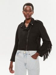 Brave Soul Kurtka przejściowa LJK-LOTTE Czarny Straight Fit. Czarne kurtki damskie Brave Soul, bez wzorów, z syntetyku, bez kaptura. Za 139.99 zł.