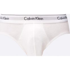 Calvin Klein Underwear - Slipy (2-pack). Białe slipki męskie Calvin Klein Underwear, bez wzorów, z bawełny. W wyprzedaży za 129.90 zł.