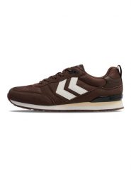 Sneakersy Hummel Monaco 86. Brązowe obuwie trekkingowe damskie HUMMEL. Za 279.25 zł.