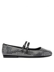 MICHAEL Michael Kors Baleriny 40F5MTFP2S Czarny. Czarne baleriny damskie MICHAEL Michael Kors, bez wzorów, ze skóry, bez obcasa. Za 789.99 zł.
