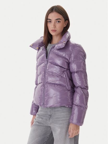 PINKO Kurtka zimowa 101598 A2P7 Fioletowy Regular Fit. Fioletowe kurtki damskie Pinko, na zimę, bez wzorów, z syntetyku, bez kaptura. Za 1,099.00 zł.