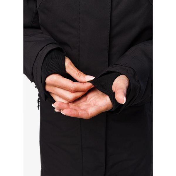 Płaszcz zimowy damski Didriksons Erika Parka 3. Czarne parki damskie Didriksons, na jesień, bez wzorów, eleganckie. Za 1,022.99 zł.