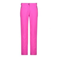 Spodnie damskie narciarskie CMP 3W18596N. Fioletowe spodnie materiałowe damskie CMP, bez wzorów, sportowe. Za 575.55 zł.