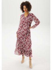 Aniston Sukienka w kolorze różowym rozmiar: 44. Różowe sukienki damskie Aniston, bez wzorów, bez kołnierzyka, bez ramiączek, maxi. Za 95.99 zł.