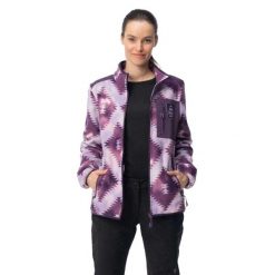 Damska Bluza Polarowa Cloyne. Fioletowe bluzy z kapturem damskie ELBRUS, na zimę, xs, z materiału. Za 251.97 zł.