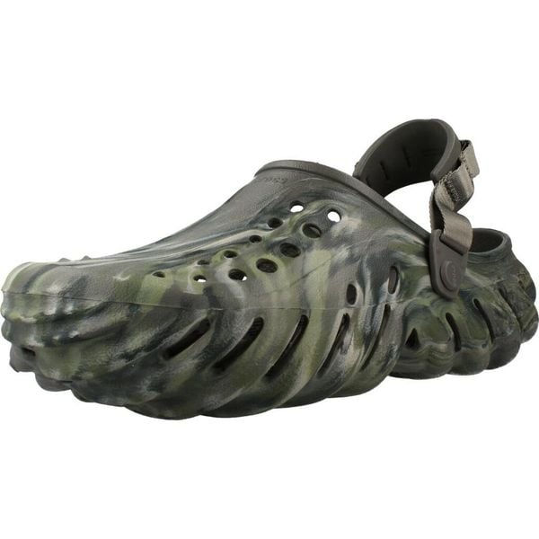 Sandały CROCS ZUHECOS ECHO MARBLED CLOG Zielony. Zielone sandały męskie Crocs, z syntetyku, bez zapięcia. Za 388.99 zł.