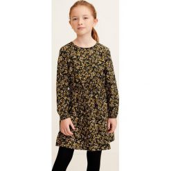 Mango Kids - Sukienka 110-164 cm. Szare sukienki dziewczęce Mango Kids, bez wzorów, z bawełny, casualowe, bez ramiączek, długie. W wyprzedaży za 59.90 zł.
