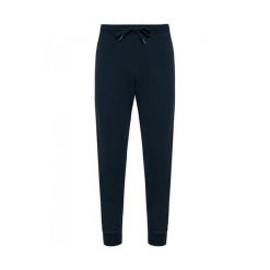 Ekologiczne spodnie dresowe z niegrubego materiału Kariban. Niebieskie spodnie dresowe męskie KARIBAN, bez wzorów, z dresówki. Za 177.00 zł.