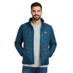 Kurtka trekkingowa męska McKinley Sansa Hybrid. Czarne kurtki męskie MC KINLEY, m, bez wzorów, z poliesteru, bez kaptura. Za 262.00 zł.