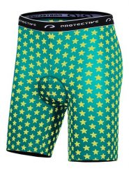 Protective Bokserki kolarskie "P-Meneor" w kolorze zielonym rozmiar: 3XL. Zielone bokserki męskie Protective, bez wzorów, z materiału. Za 52.92 zł.