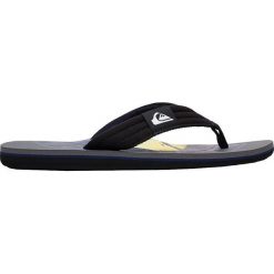 Quiksilver Męskie japonki Molokai Layback Grey / Black / Blue AQYL100784-XSKB (rozmiar 41). Czarne klapki i japonki męskie Quiksilver. W wyprzedaży za 73.00 zł.