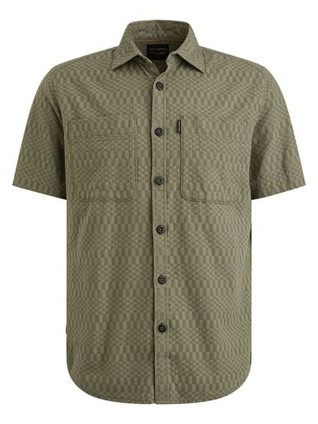 PME Legend Koszula - Regular fit - w kolorze khaki rozmiar: XL. Brązowe koszule męskie PME Legend, xl, bez wzorów, z bawełny, bez kołnierzyka, bez ramiączek. Za 204.95 zł.