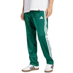 Spodnie męskie adidas Tricot Regular-Fit Open Hem. Zielone spodnie materiałowe męskie Adidas, bez wzorów, z materiału, retro. Za 153.99 zł.
