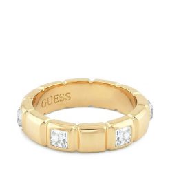 Pierścionek Guess. Żółte pierścionki damskie Guess, złote. Za 189.99 zł.