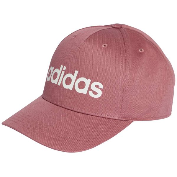 Czapka z daszkiem adidas Daily Cap. Czerwone czapki z daszkiem damskie Adidas, bez wzorów, z materiału. Za 59.00 zł.
