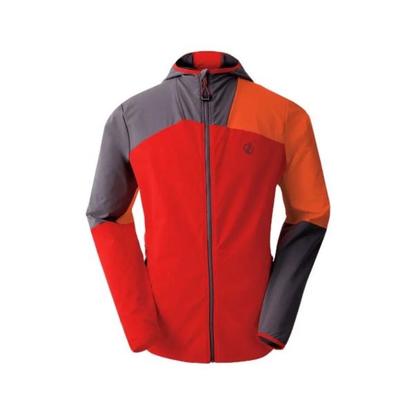 Bluza z kapturem Softshell Dare 2B Latitudinal III. Czerwone bluzy z kapturem męskie Dare 2b, bez wzorów, z softshellu, z kapturem. Za 119.99 zł.