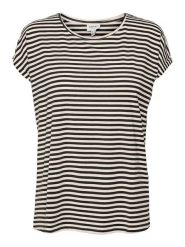 Vero Moda Koszulka "Ava" w kolorze czarnym rozmiar: XS. Czarne bluzki damskie Vero Moda, xs, bez wzorów, z lyocellu, bez kołnierzyka, bez ramiączek. Za 63.95 zł.