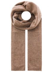 Zwillingsherz Kaszmirowy szal w kolorze jasnobrązowym - 180 x 28 cm rozmiar: onesize. Brązowe szaliki i kominy damskie Zwillingsherz, bez wzorów, z kaszmiru. Za 188.85 zł.