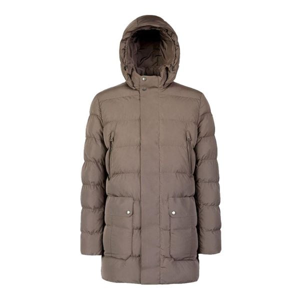 Kurtka GEOX T3270 M PIEVE Brązowy. Brązowe kurtki męskie Geox, m, bez wzorów, z syntetyku, bez kaptura. Za 657.99 zł.