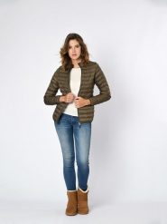 Northwood Kurtka pikowana w kolorze khaki rozmiar: XL. Brązowe kurtki damskie Northwood, xl, bez wzorów, bez kaptura. Za 160.96 zł.