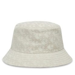 Kapelusz Calvin Klein. Brązowe kapelusze damskie CALVIN KLEIN, bez wzorów. Za 159.99 zł.