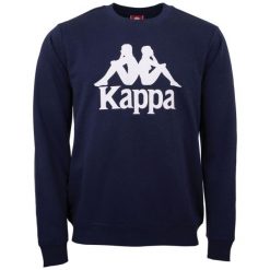 Kappa Sertum RN Sweatshirt, męska bluza. Niebieskie bluzy sportowe męskie Kappa, na lato, m, z bawełny. Za 79.99 zł.