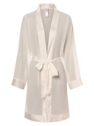 Bluebella Szlafrok Kobiety Szyfon biały|przezroczyste, L. Białe szlafroki damskie Bluebella, l, bez wzorów, z satyny. Za 149.95 zł.
