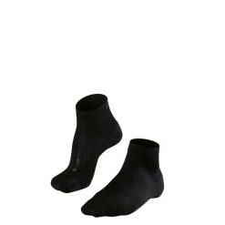Skarpetki damskie Falke GO2 Short. Czarne skarpetki damskie Falke, bez wzorów, z bawełny. Za 142.00 zł.