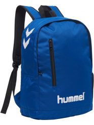 Hummel plecak sportowy szkolny jednokomorowy Hummel Core. Niebieskie plecaki damskie HUMMEL, bez wzorów, z materiału, biznesowe. Za 65.00 zł.