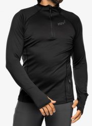 Bluza polarowa męska Inov-8 VentureLite Mid HZ. Czarne bluzy z kapturem męskie Inov-8, m, z materiału. Za 419.99 zł.