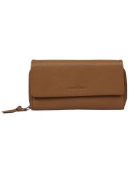 Burkely Skórzany portfel "Lush Lucy" w kolorze jasnobrązowym - 18 x 11 x 5 cm rozmiar: onesize. Brązowe portfele damskie Burkely, bez wzorów, z materiału. Za 130.99 zł.