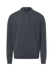 Andrew James sweter z czystego kaszmiru Mężczyźni Kaszmir (100%) szary, XXL. Szare swetry męskie Andrew James, m, bez wzorów, z kaszmiru, bez kołnierzyka. Za 849.95 zł.
