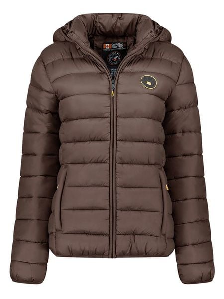 Canadian Peak Kurtka pikowana "Atikamapeak" w kolorze brązowym rozmiar: XXL. Brązowe kurtki damskie Canadian Peak, xxl, bez wzorów, bez kaptura. Za 204.48 zł.