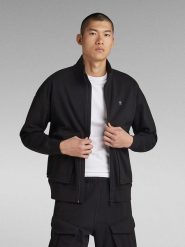 G-Star Bluza w kolorze czarnym rozmiar: L. Czarne bluzy bez kaptura męskie G-Star, l, z bawełny. Za 180.06 zł.