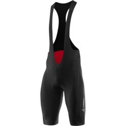 M BIKE BIBSHORTS HOTBOND. Czarne szorty męskie LOFFLER, bez wzorów, z bawełny. Za 732.35 zł.