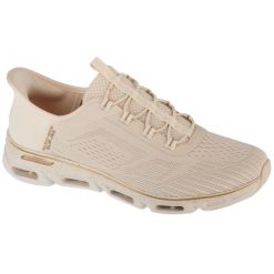 Buty sportowe Sneakersy damskie, Slip-Ins: Glide-Step Gratify - Pace. Czarne buty sportowe na co dzień damskie Skechers, bez wzorów, trekkingowe. Za 399.99 zł.