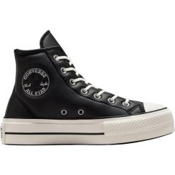 Buty sportowe Converse Chuck Taylor All Star Lift. Czarne buty sportowe na co dzień damskie Converse, bez wzorów, z syntetyku. Za 490.00 zł.