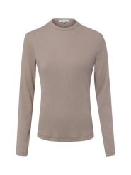 Marie Lund koszulka z długim rękawem Kobiety Bawełna brązowy|szary, XXXL. Brązowe t-shirty damskie Marie Lund, uniwersalny, bez wzorów, z bawełny, bez kołnierzyka. Za 99.95 zł.