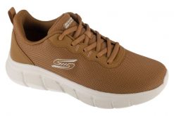 Buty sportowe Sneakersy męskie, Bobs B Flex - Icy Edge. Brązowe buty sportowe na co dzień męskie Skechers, z materiału, bez zapięcia, trekkingowe. Za 229.99 zł.