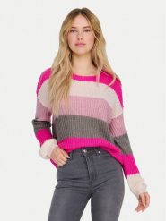 JDY Sweter Badut 15211499 Różowy Regular Fit. Czerwone swetry klasyczne damskie JDY, l, z syntetyku, bez kołnierzyka. Za 119.99 zł.